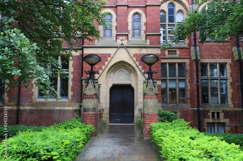 Fototapeta Naklejka Na Ścianę i Meble -  University campus in Leeds UK