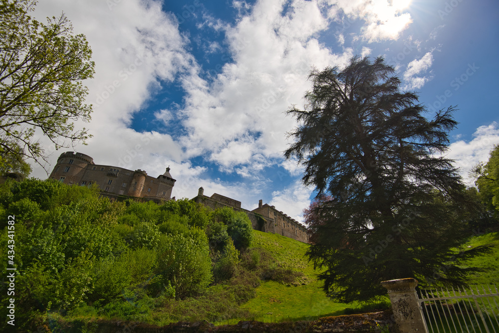 Chateau de Chastellux im Morvan im Burgund