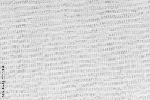 Background Texture of white medical bandage. cheesecloth texture photo