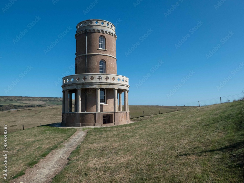 Clavell tower on the Jurassic Coast Dorset