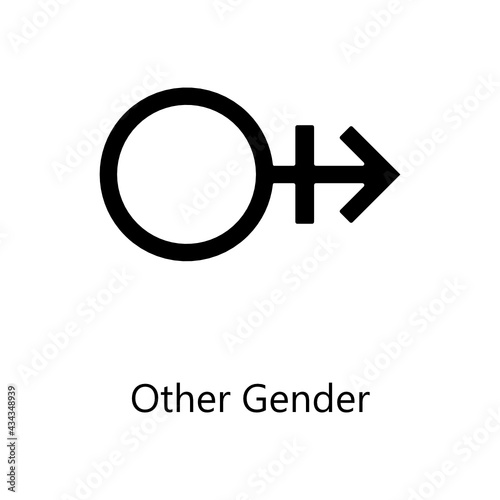 Other Gender Symbol. SVG Icon.