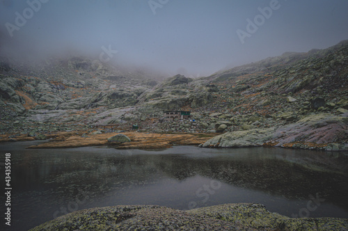 lake in the mountains