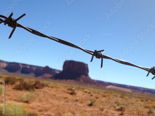 Monument Valley- Barbed Wire