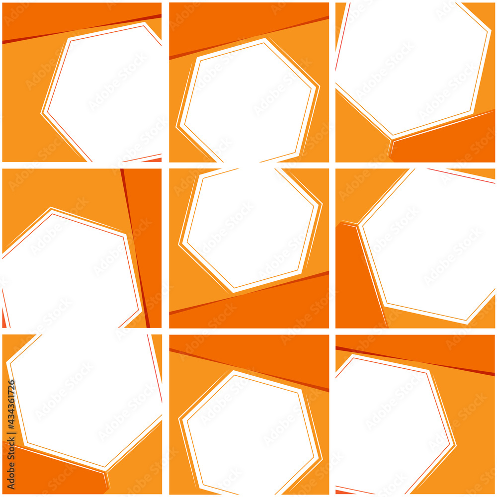 Editable product frame for social media ad. Web banner ads for promotion design with yellow and orange color.