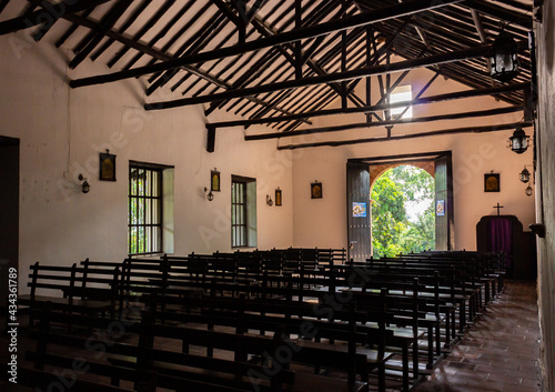 Interior de la iglesia del corregidor photo