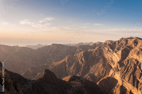 Sunset View of Hajar Mountains  © Ashraf