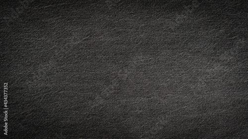 Black denim texture and jeans background
