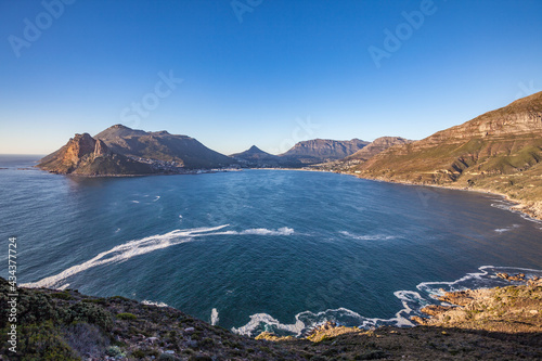panaramic view on Hout Bay,...