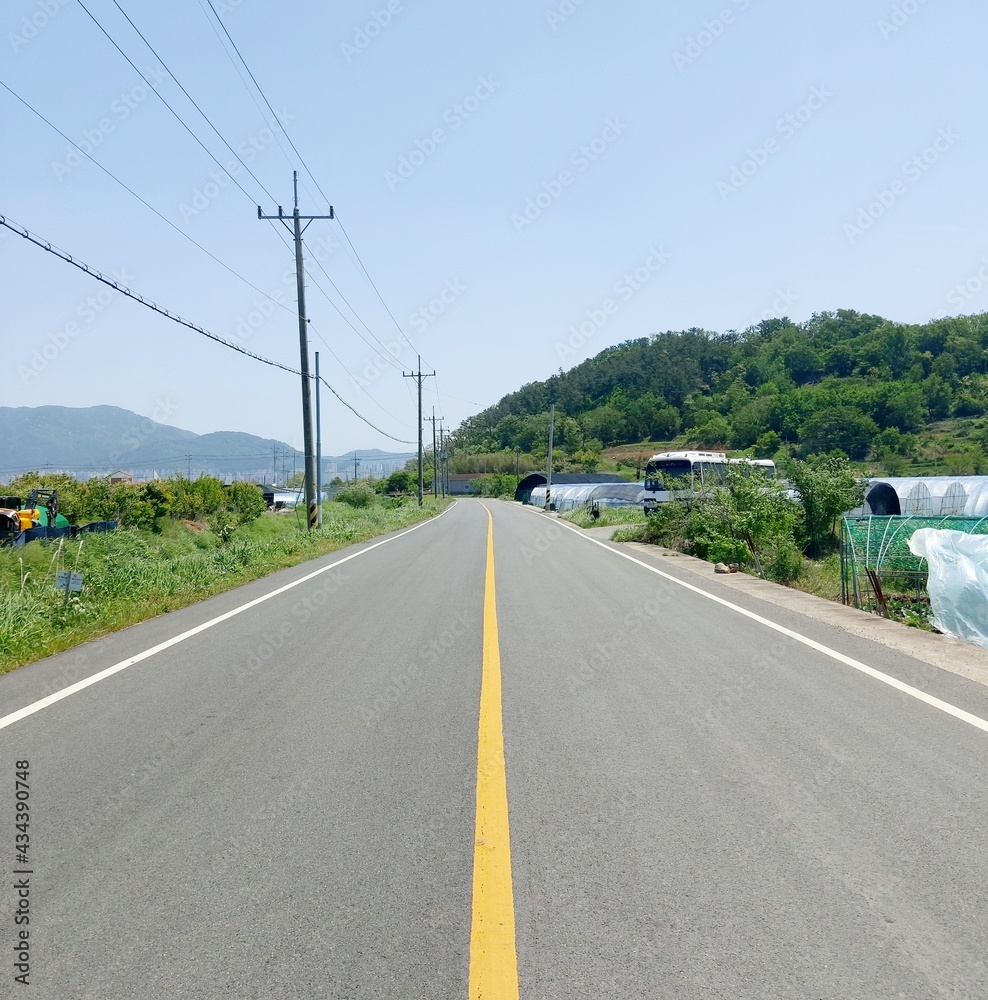 countryside road