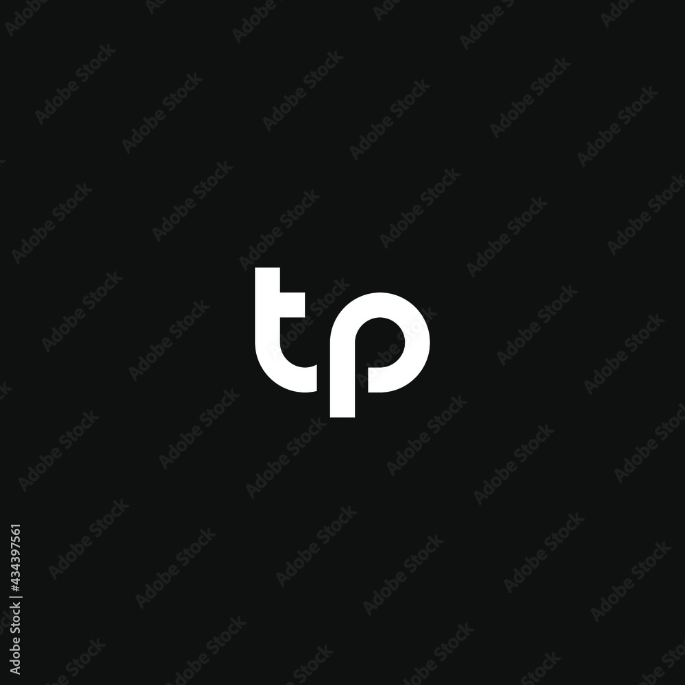 TP letter initial logo vector icon illustration TP letter initial logo vector icon illustration