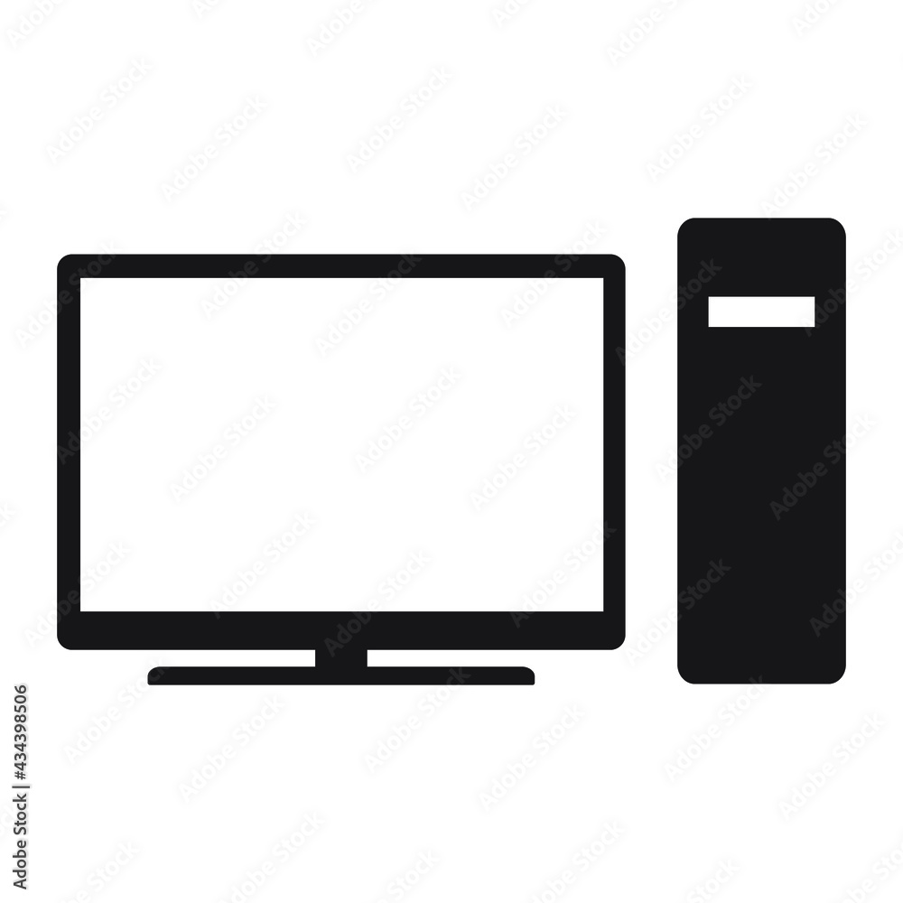pc icons. pc symbol vector elements for infographic web. pc icons. pc symbol vector elements for infographic web.