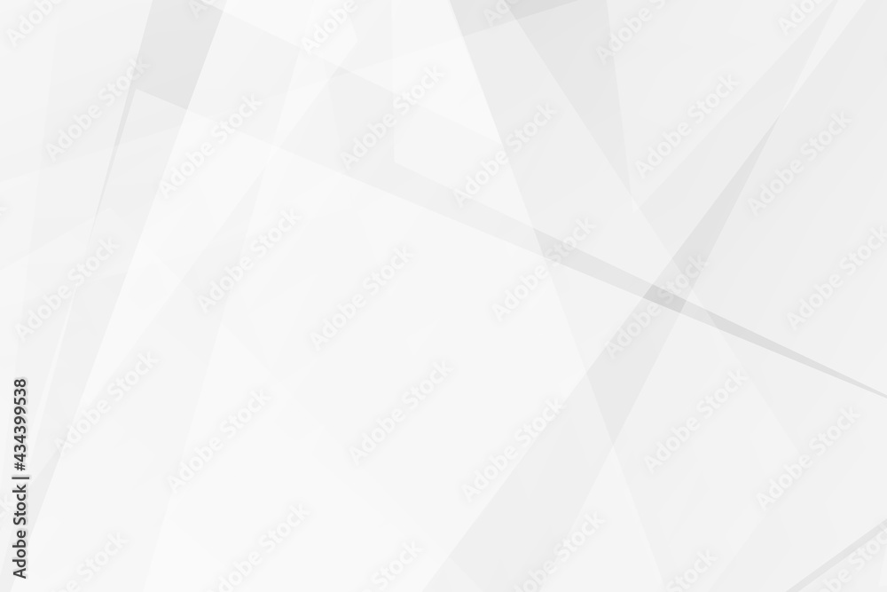 Obraz premium Abstract white and grey on light silver background modern design. Vector illustration EPS 10.