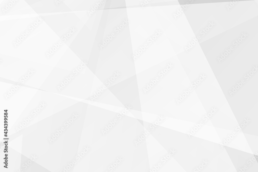 Obraz premium Abstract white and grey on light silver background modern design. Vector illustration EPS 10.