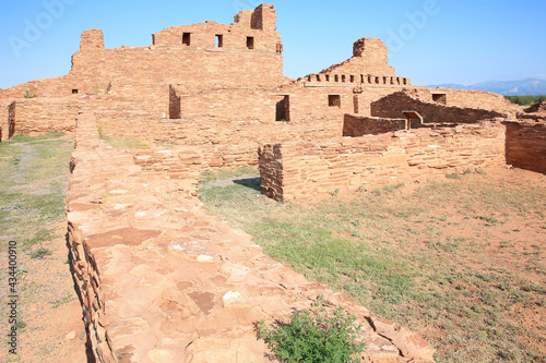 Ab   ruins in Salinas Pueblo Missions  National Monument  New Mexico  USA