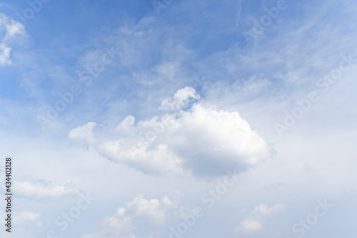Fototapeta Naklejka Na Ścianę i Meble -  Tight Cloud Composition, Bright sky replacement