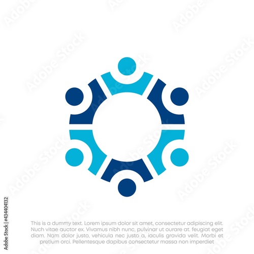 Human Resources Consulting Company, Global Community Logo	