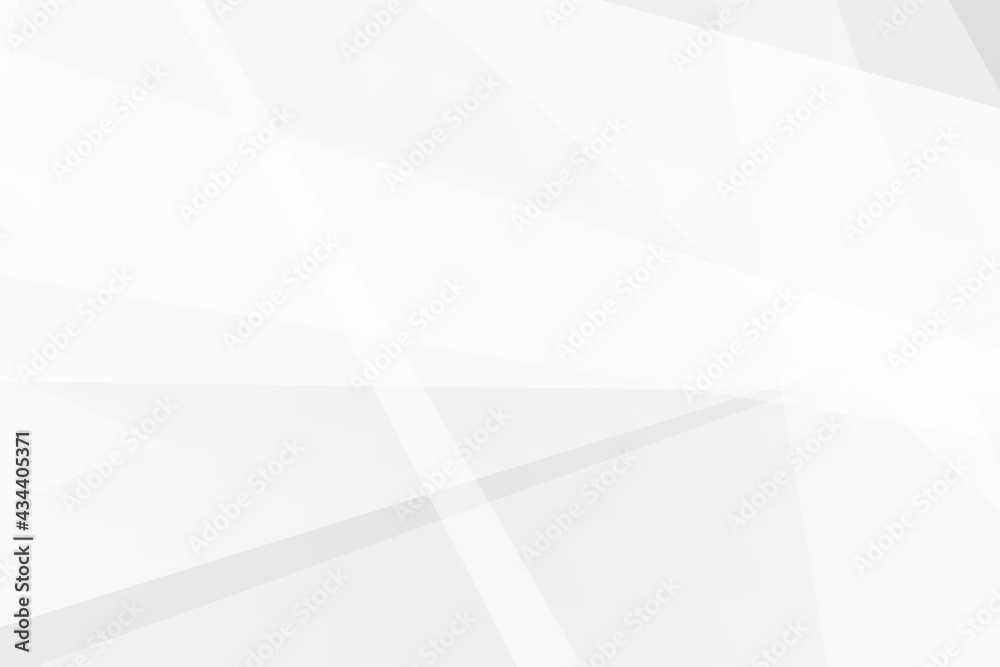 Obraz premium Abstract white and grey on light silver background modern design. Vector illustration EPS 10.