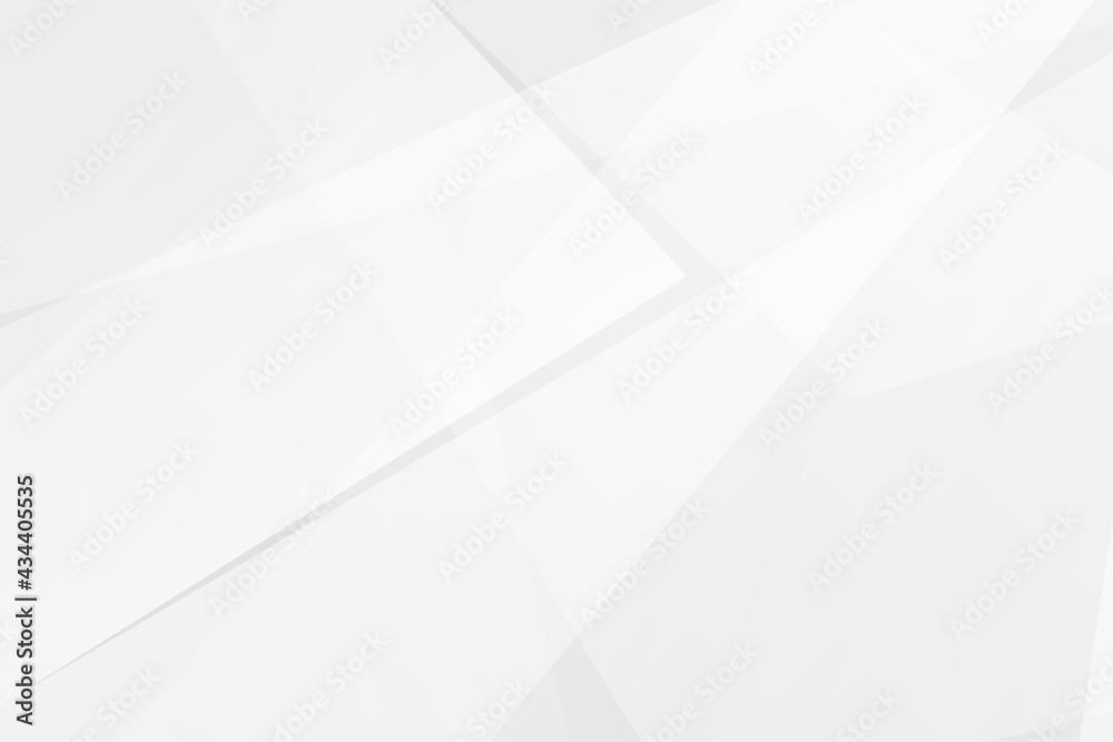 Abstract white and grey on light silver background modern design. Vector illustration EPS 10.