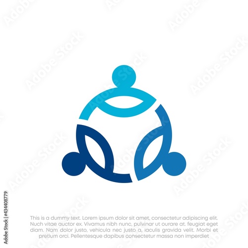 Human Resources Consulting Company, Global Community Logo 