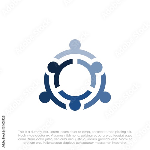 Human Resources Consulting Company, Global Community Logo	