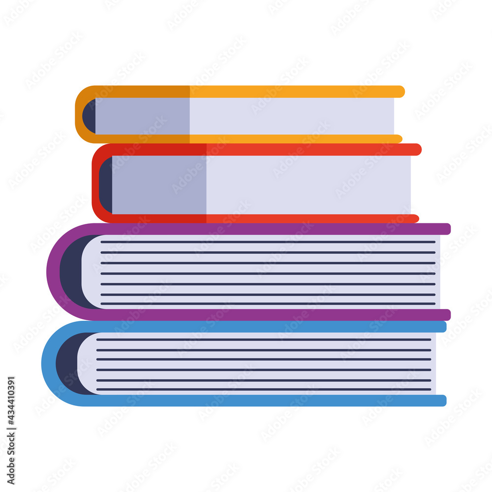 pile text books pile text books