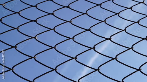 wire mesh grid background