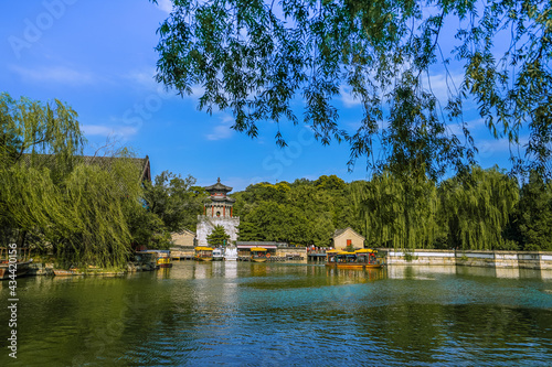 Beautiful Chinese Summer Palace scenery