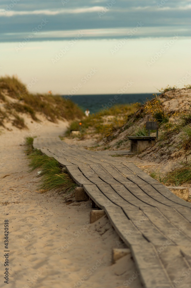 path to the beach