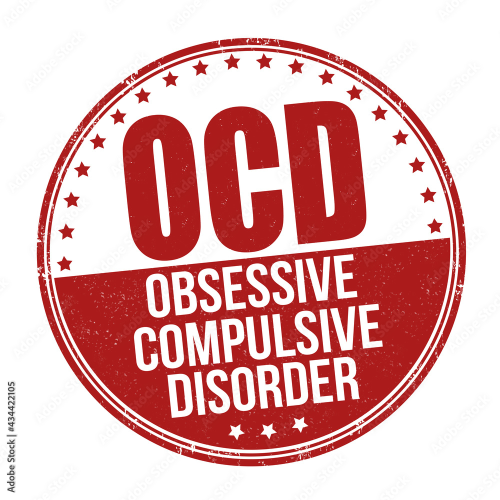 OCD ( Obsessive Compulsive Disorder ) grunge rubber stamp OCD ( Obsessive Compulsive Disorder ) grunge rubber stamp