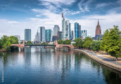 Frankfurt am Main Panorama Skyline
