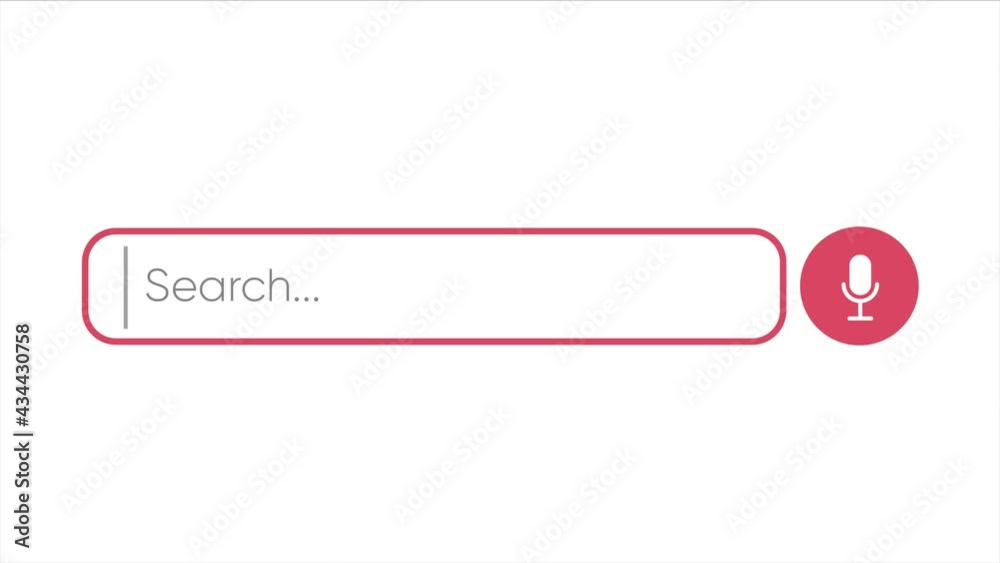 Search Bar Blank Animated Whit Blank Line Text Box For Searching Database Or Browser Search Bar Blank Animated Whit Blank Line Text Box For Searching Database Or Browser