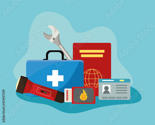 set emergency icons