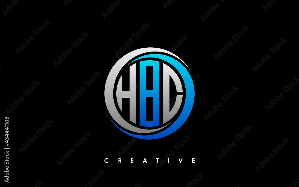 HBC Letter Initial Logo Design Template Vector Illustration HBC Letter Initial Logo Design Template Vector Illustration