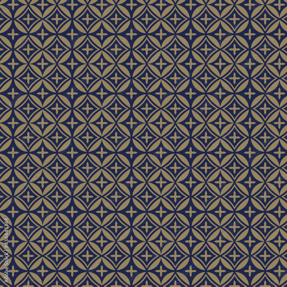 golden ornamental pattern