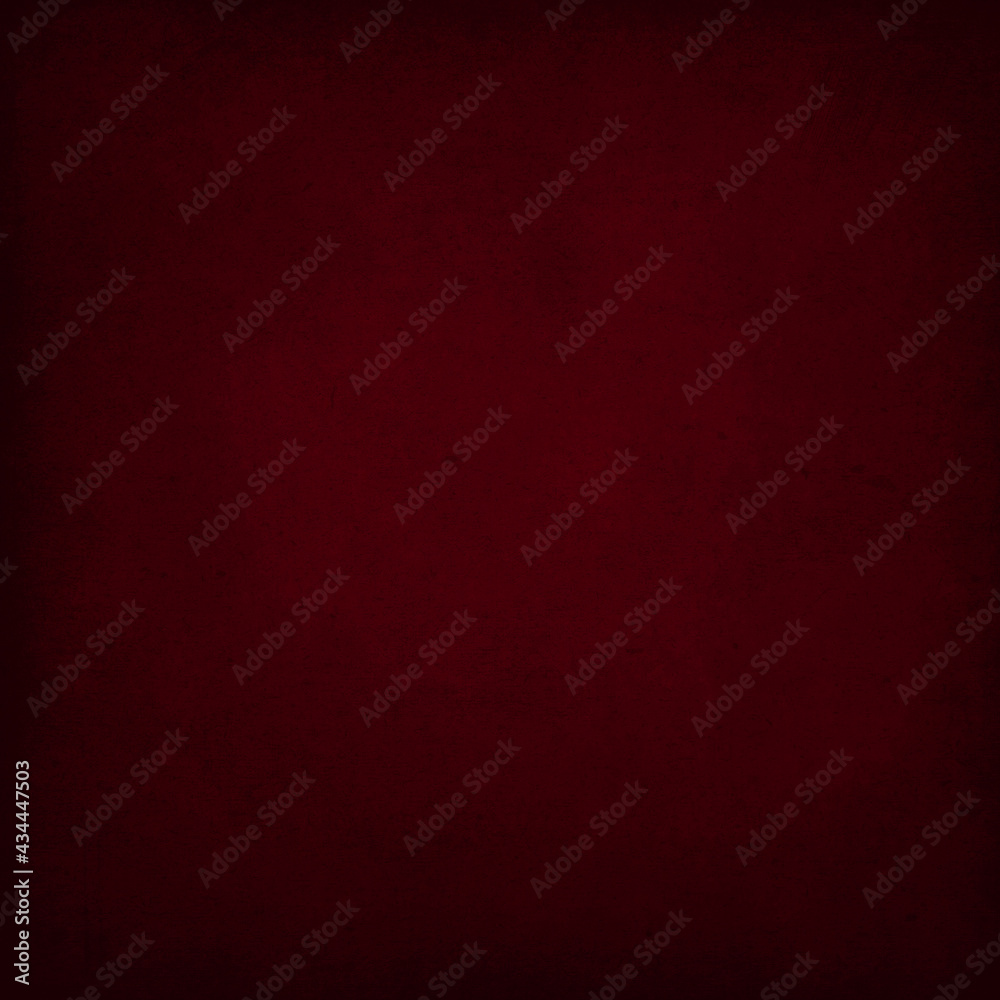 Dark red wall texture background, old grungy texture. Texture, wall, concrete for backdrop or background