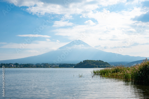 富士山 河口湖大石公園より