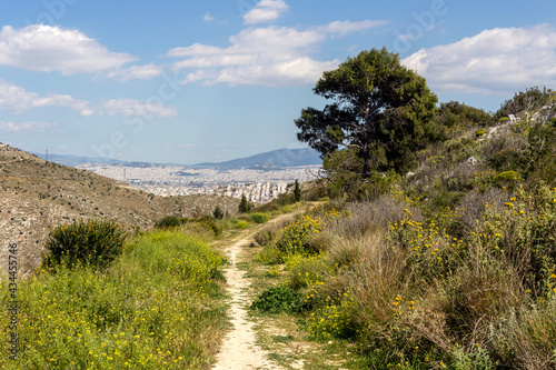 Environmental park Peramatos - Schistos in Athens District (Greece)
