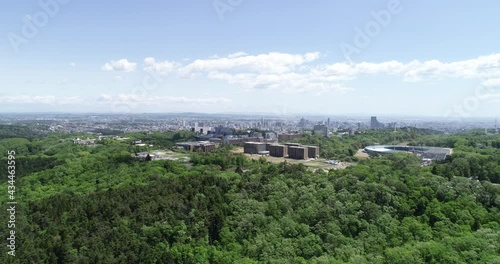 《宮城県》青葉山からの仙台市の眺望