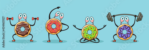 Cute donut activity