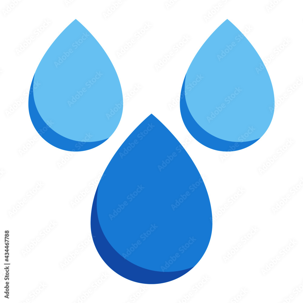 high humidity weather using soft color and flat style high humidity weather using soft color and flat style