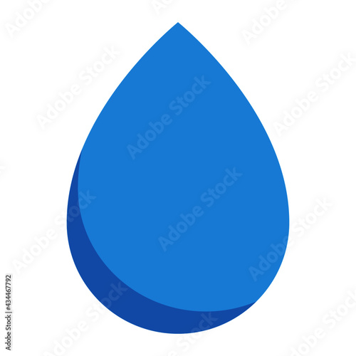 low humidity weather using soft color and flat style