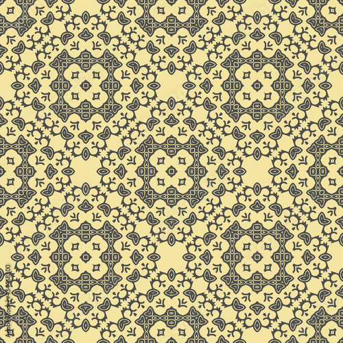 Vector seamless geometric pattern, background for design.