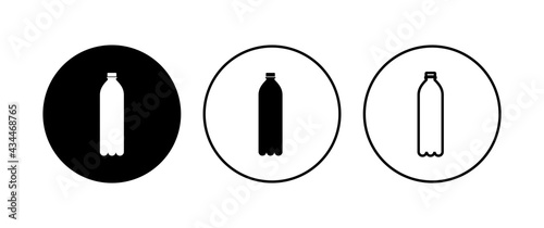 Bottle icon set. bottle vector icon