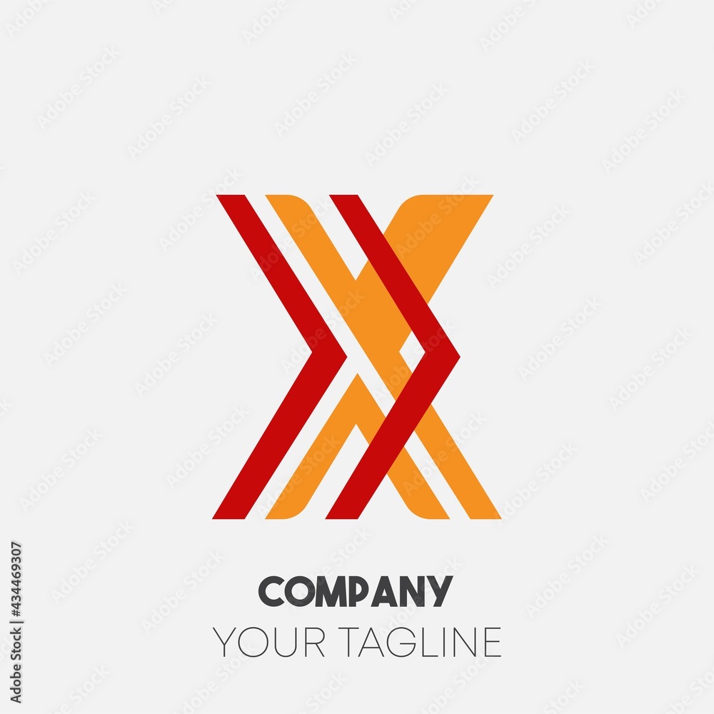 X Letter Logo Template vector icon illustration design X Letter Logo Template vector icon illustration design