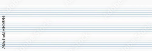 horizontal blank white paper with blue lines for pattern and background