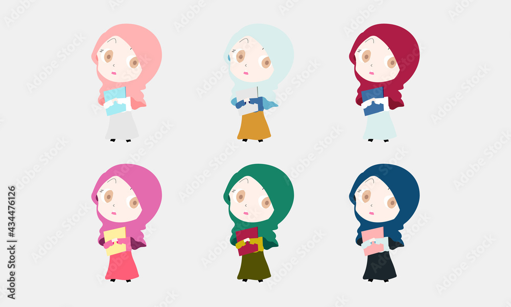 muslim characters girl