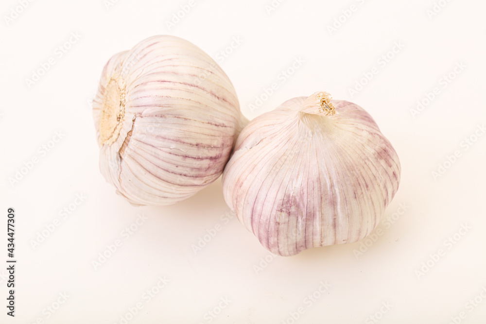 Fresh ripe and tasty garlic Fresh ripe and tasty garlic