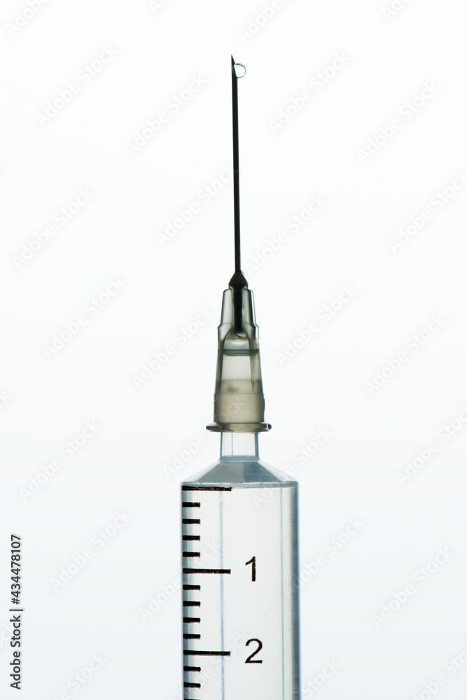 Closeup of Syringe Closeup of Syringe