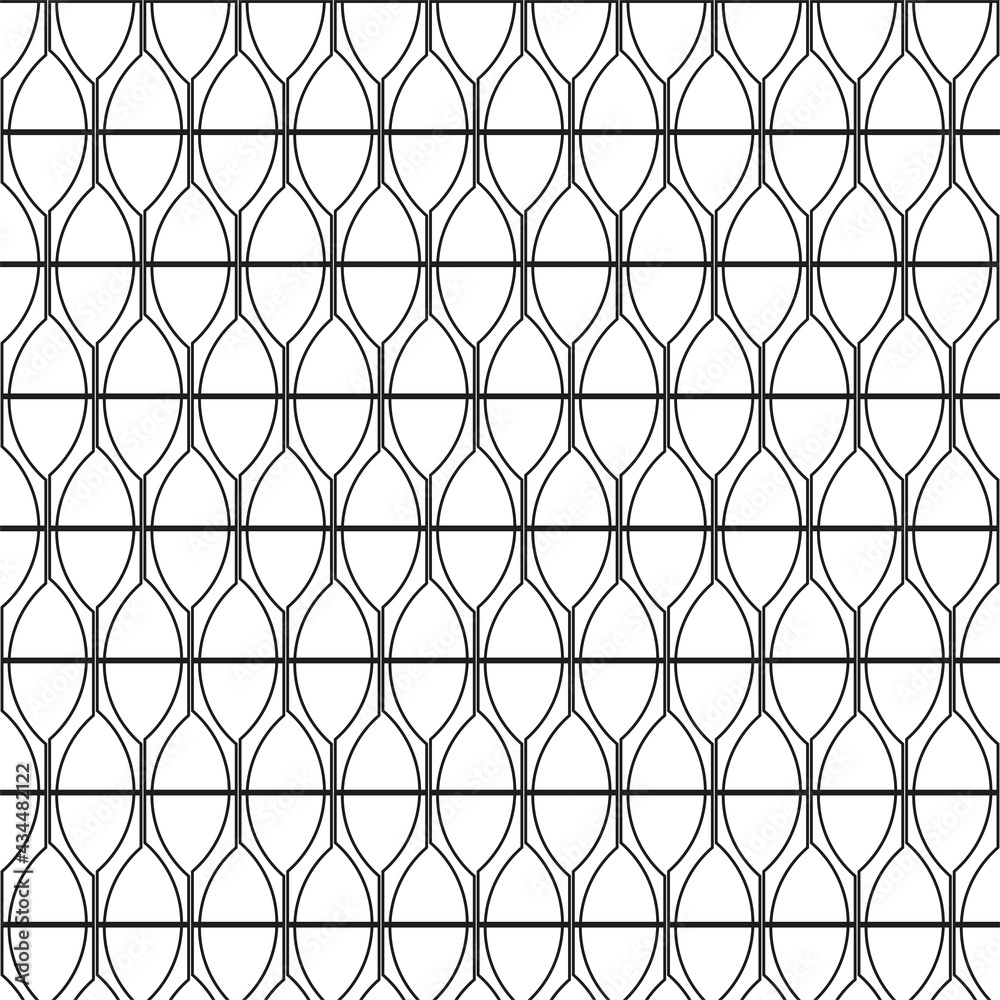 Naklejka premium Geometric pattern for your design and background