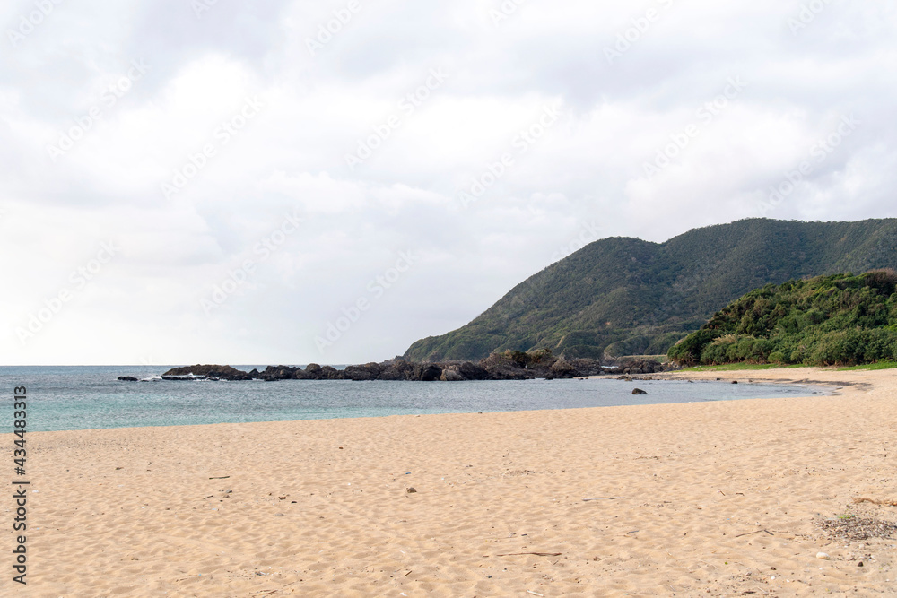 奄美大島の手広海岸